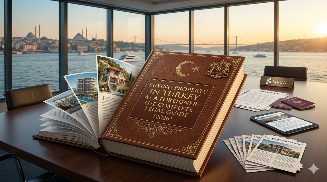 Buying property in Turkey as a foreigner — SP Law & Consultancy legal guide cover