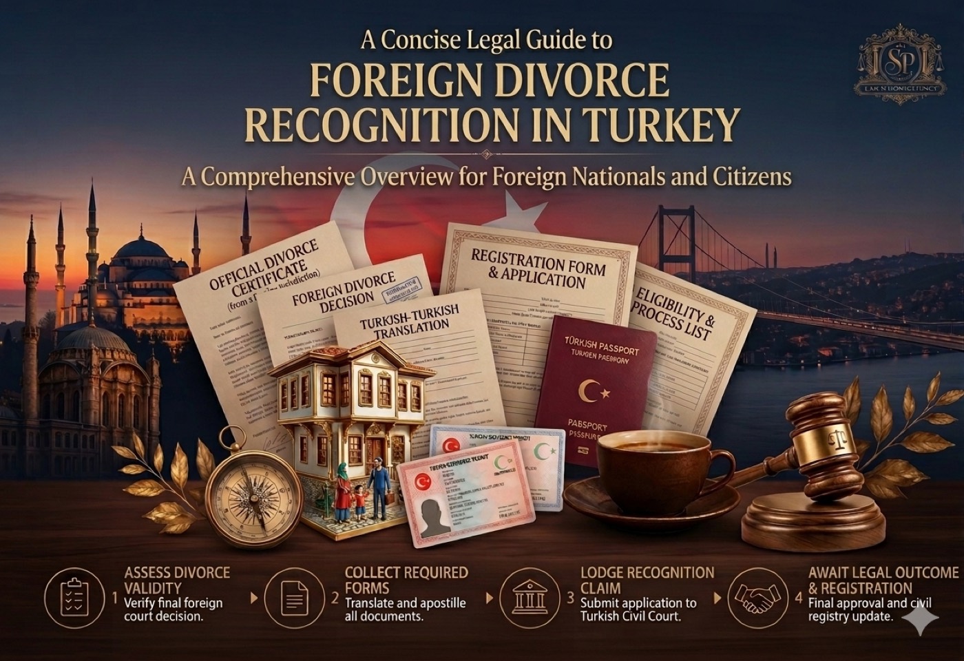 Foreign divorce recognition in Turkey — SP Law & Consultancy