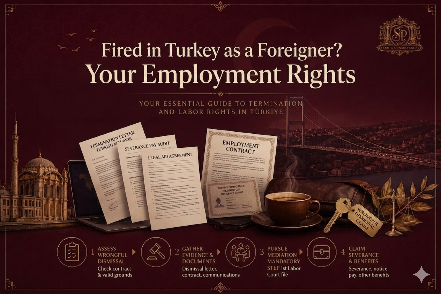 Foreign employee rights and termination in Turkey — SP Law & Consultancy